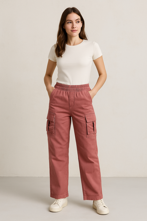 Blush Breeze Jegging Wide Legged Jeans