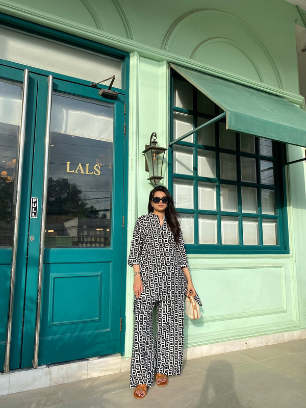 Block-Printed Co-Ord Set